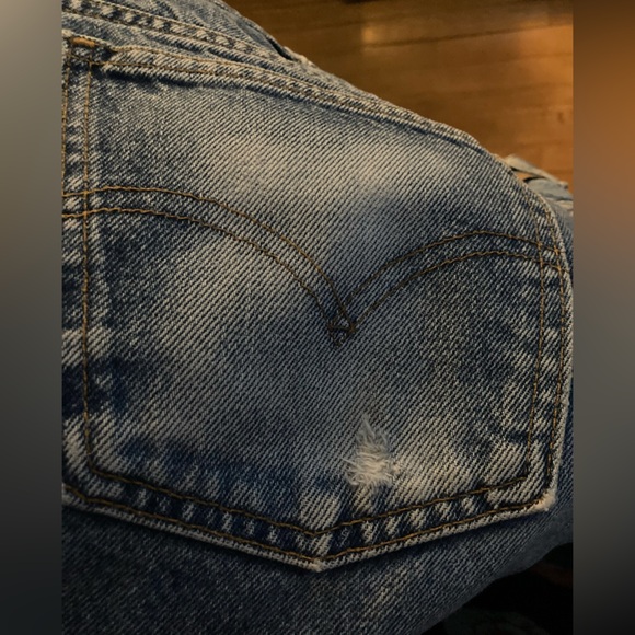 Vintage LEVIS 619 Orange Tab Blue Jeans - Picture 7 of 7